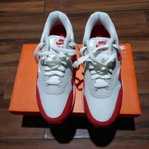 RED NIKE AIR MAX 1 BRAND NEW